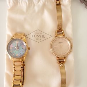 Fossil Rose gold Watch Bundle